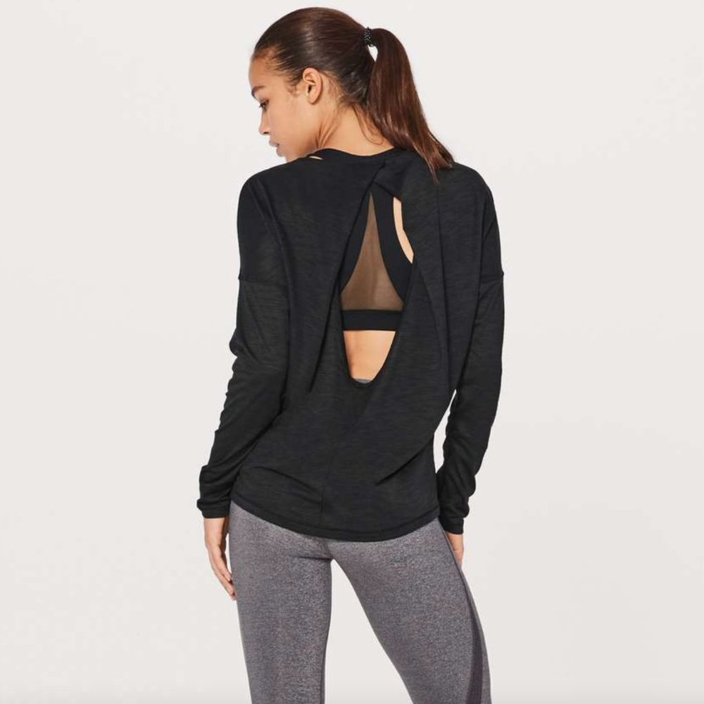 Lululemon Get Set Long Sleeve Tee